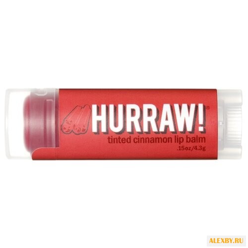 Hurraw! Бальзам для губ Cinnamon