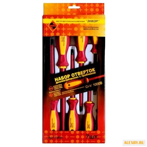 Набор отверток Энкор 19834