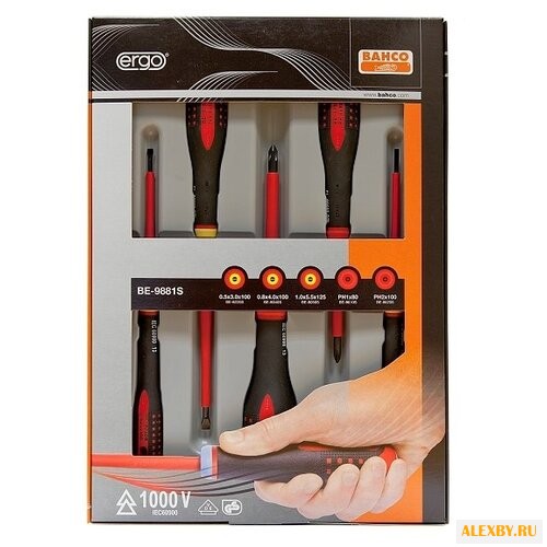 Набор отверток BAHCO BE-9881S
