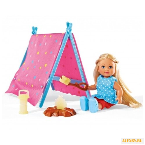Кукла Simba Еви-кемпинг 12 см