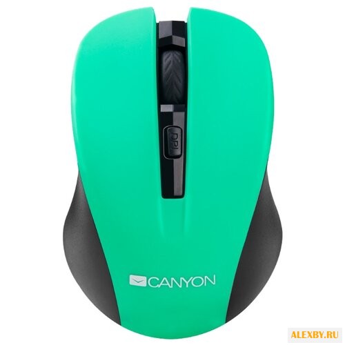 Мышь Canyon CNE-CMSW1GR Green USB