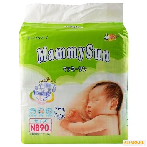 MammySun подгузники N B 0-5 кг