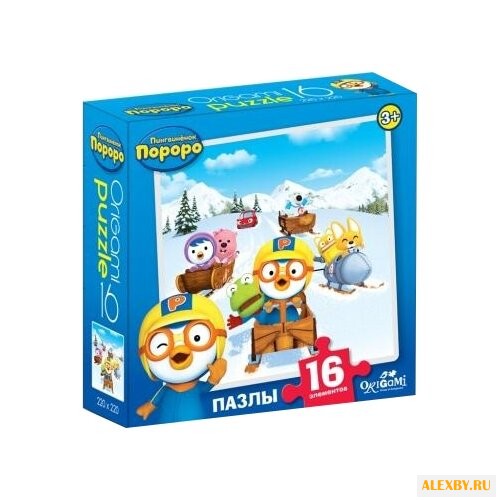 Пазл Origami Пингвиненок Пороро