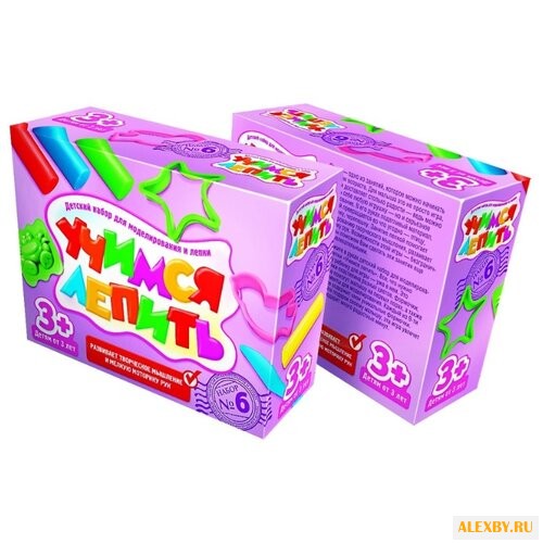 Пластилин Фантазёр Учимся