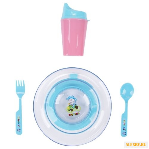 Комплект посуды Бусинка