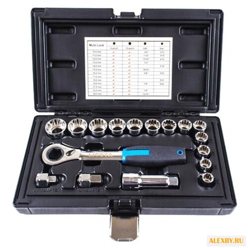 Набор торцевых головок Licota