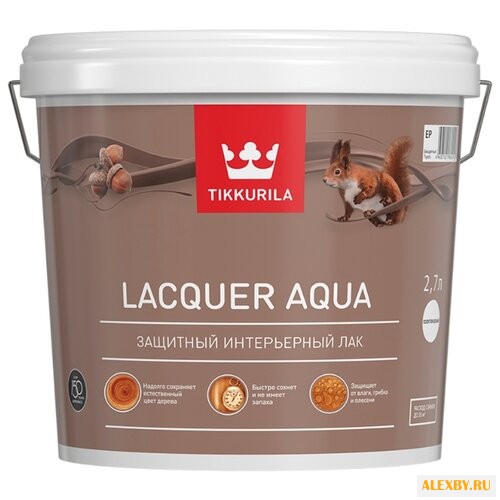 Лак Tikkurila Lacquer Aqua