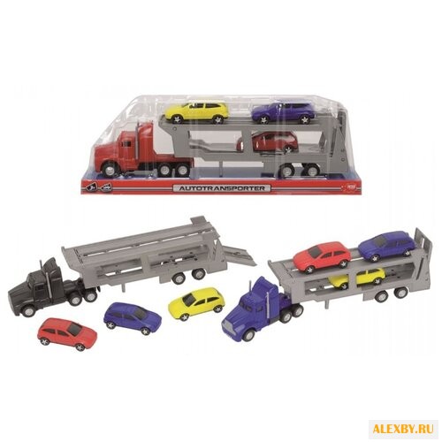 Набор машин Dickie Toys Трейлер