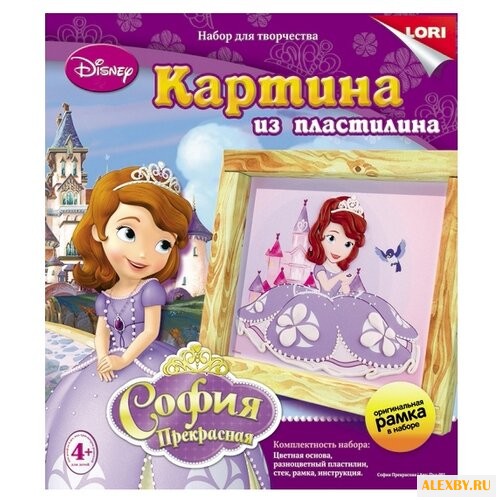 Пластилин LORI Картина из