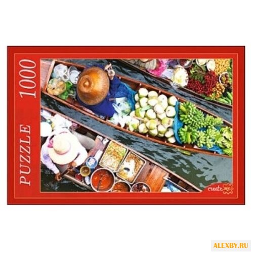 Пазл Рыжий кот Речные торговцы