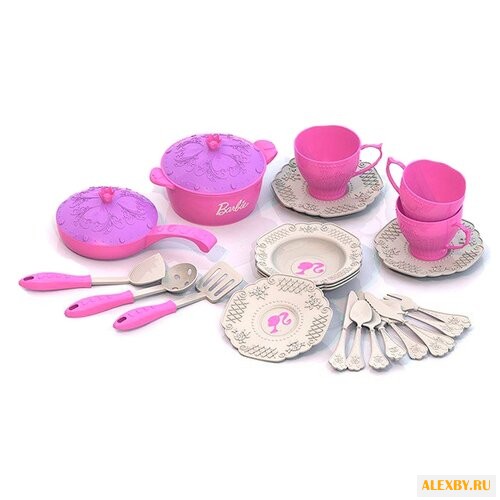 Набор посуды Нордпласт Барби 630