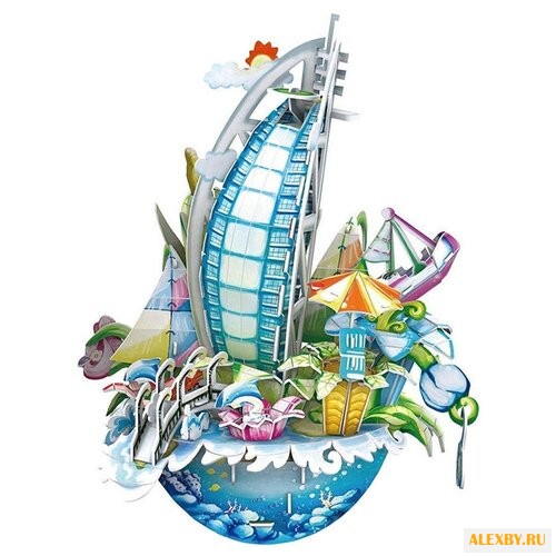 Пазл CubicFun Городской пейзаж