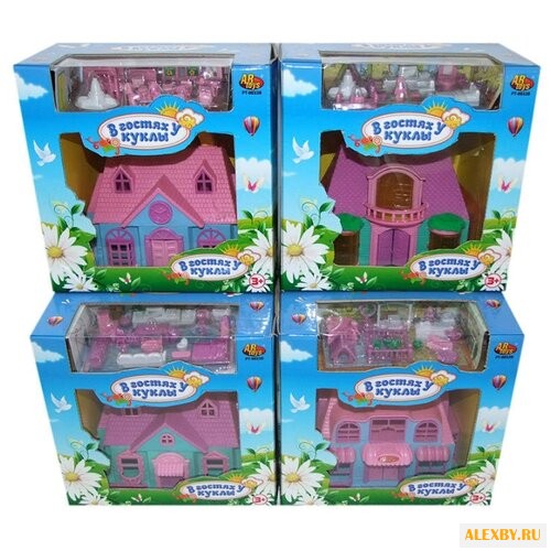 ABtoys кукольный домик В гостях