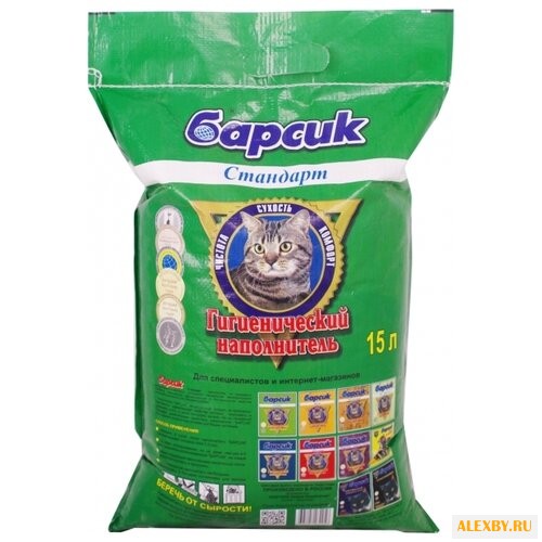 Наполнитель Барсик Стандарт 15 л