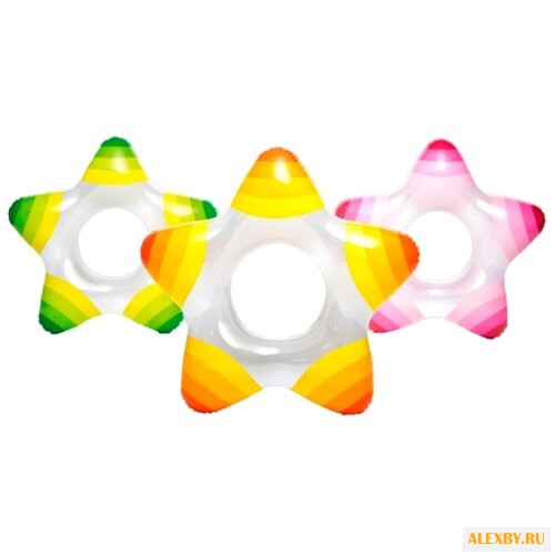 Надувной круг Intex Звездные