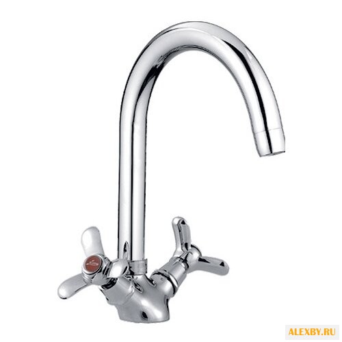 Двухрычажный смеситель для