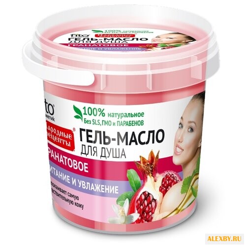 Гель-масло для душа Народные