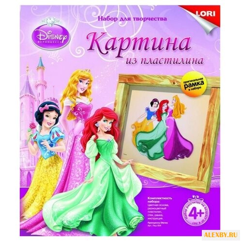 Пластилин LORI Картина из