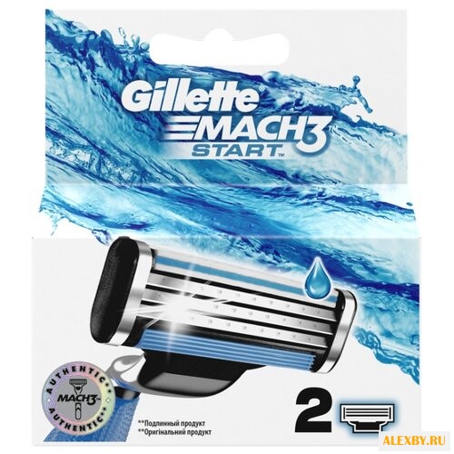 Сменные лезвия Gillette Mach 3