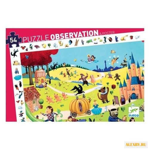 Пазл DJECO Сказки 07561