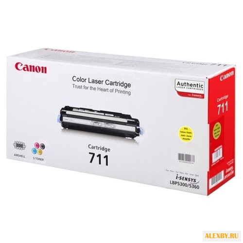 Картридж Canon 711Y 1657B002
