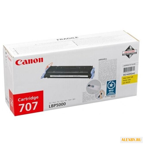 Картридж Canon 707Y 9421A004