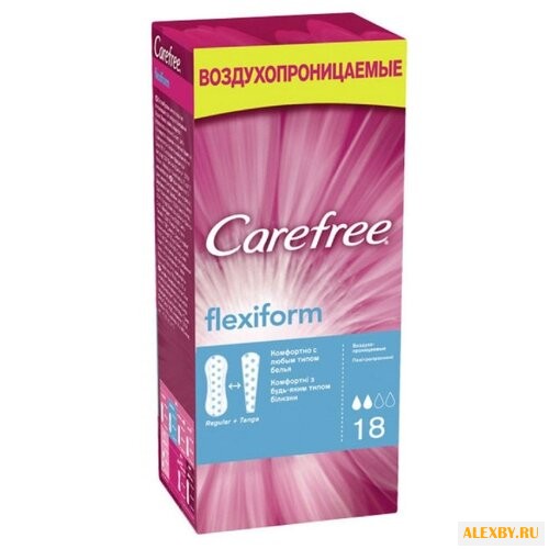 Carefree прокладки ежедневные