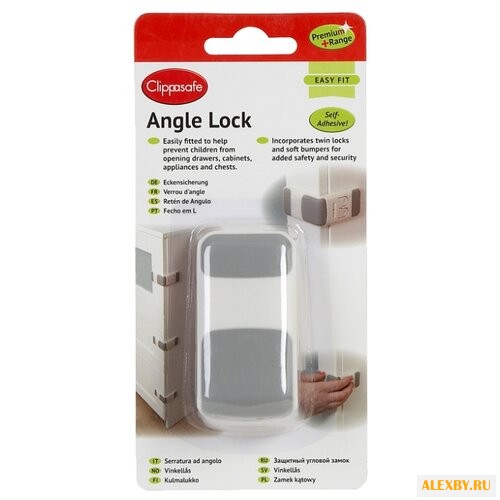 Защитный угловой замок CL71 6