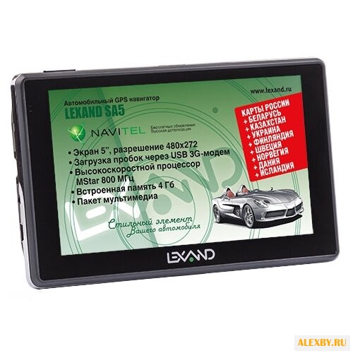 Навигатор LEXAND SA5