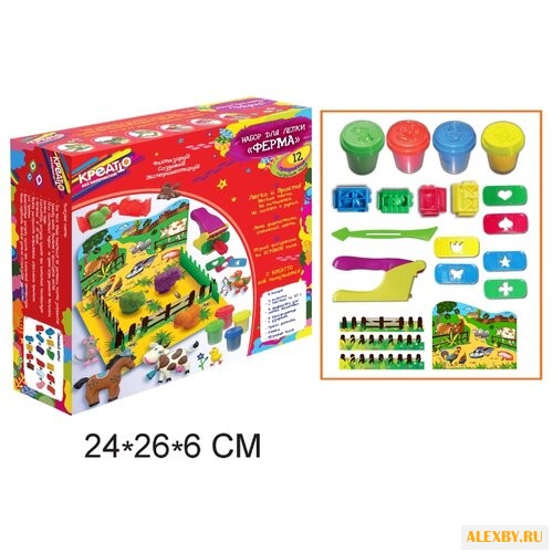 Масса для лепки РОСМЭН Ферма