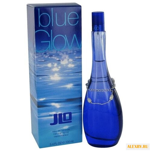 Jennifer Lopez Blue Glow