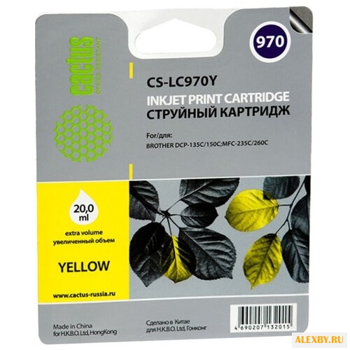 Картридж cactus CS-LC970Y