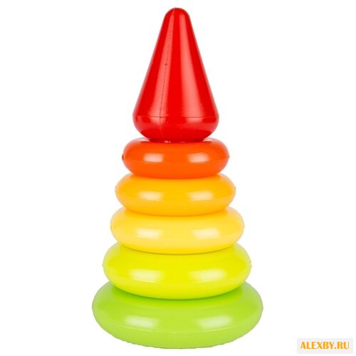 Пирамидка Росигрушка Малютка 9225