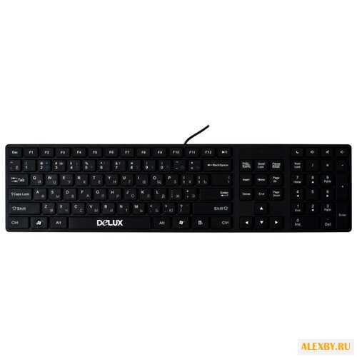 Клавиатура Delux DLK-1000 Black