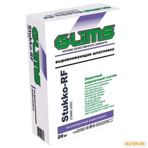 Шпатлевка GLIMS Stukko-RF