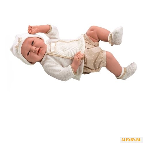 Пупс Arias Elegance в бежевой