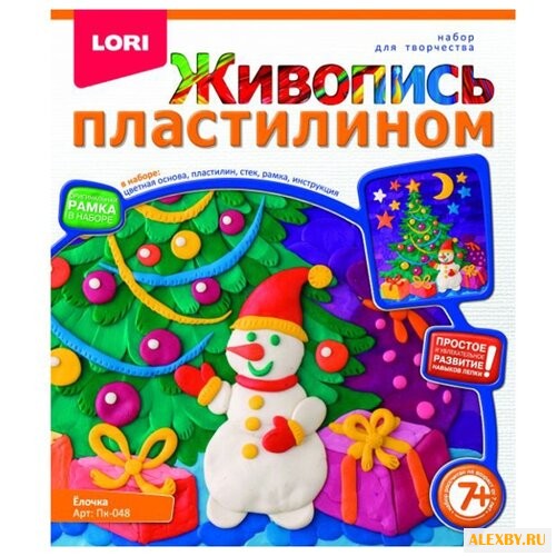 Пластилин LORI Живопись