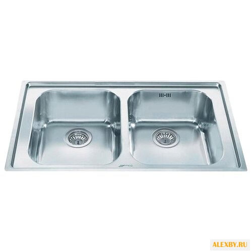 Врезная кухонная мойка smeg LE862
