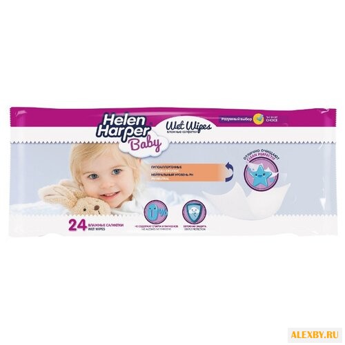 Влажные салфетки Helen Harper