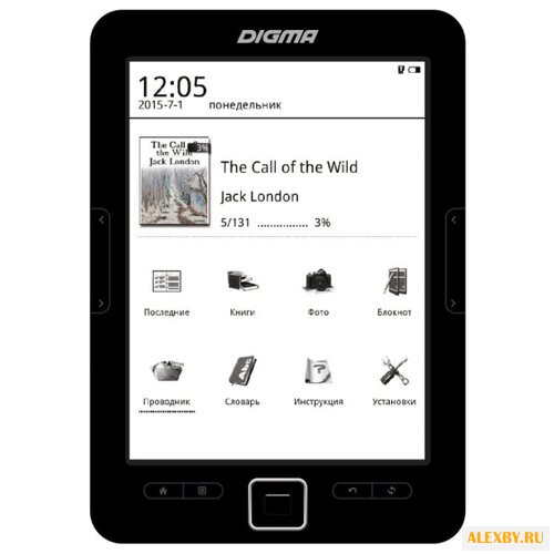 Электронная книга Digma r634