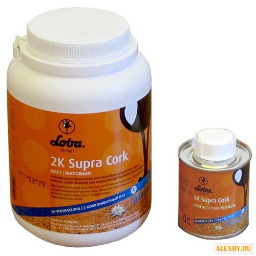 Лак Loba 2K Supra Cork 1 л