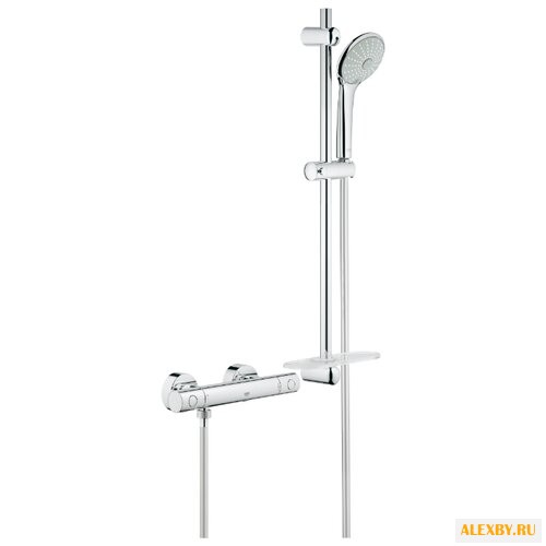 Термостатический двухрычажный