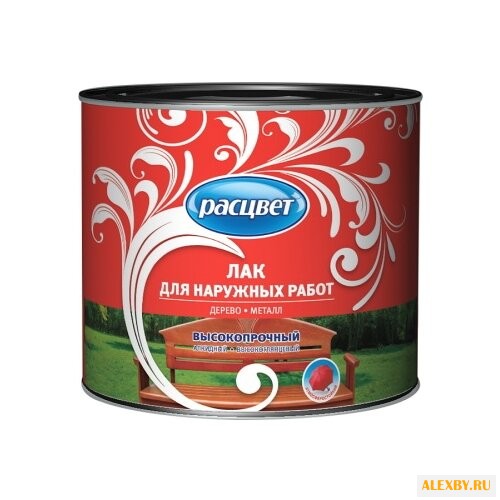 Лак Расцвет Для наружных работ