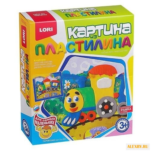 Пластилин LORI Картина из