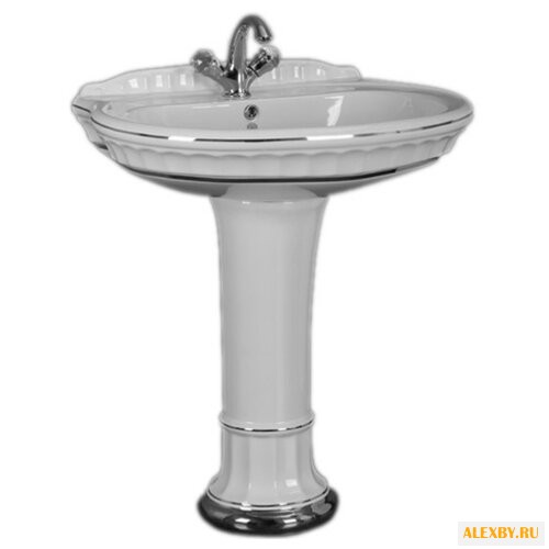 Раковина с пьедесталом 72.5 см