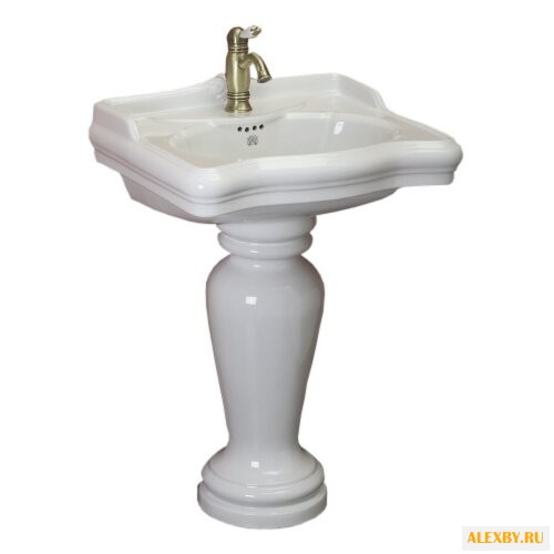 Раковина с пьедесталом 60 см
