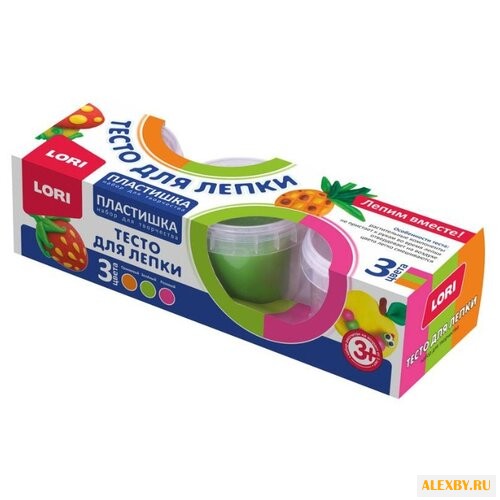 Масса для лепки LORI Пластишка
