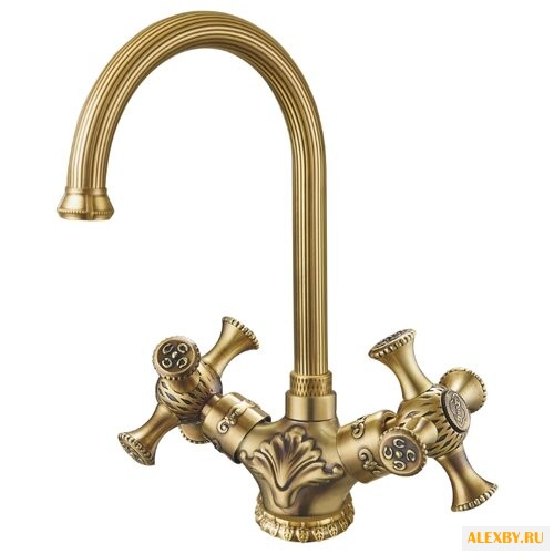 Двухрычажный смеситель для