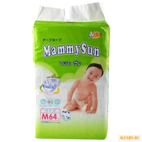 MammySun подгузники M 6-11 кг