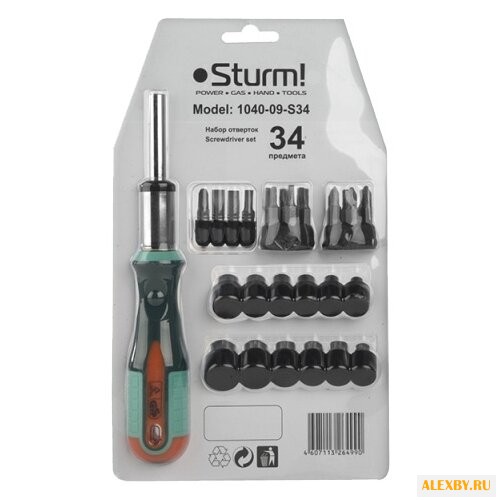 Набор бит и торцевых головок